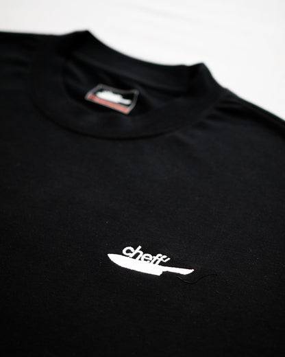 EMBROIDERED LOGO TEE